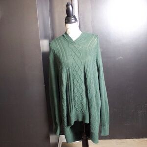 Market & Spruce XXXL Green long sleeve hooded pullover